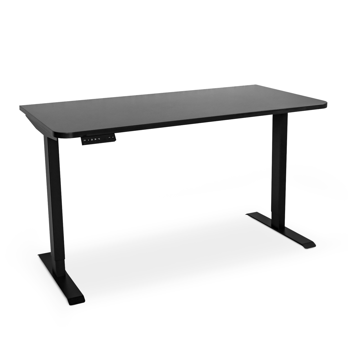 Геймерский стол с электроприводом LuxAlto 34285, Черный ЛДСП 140x60см, подстолье SR2