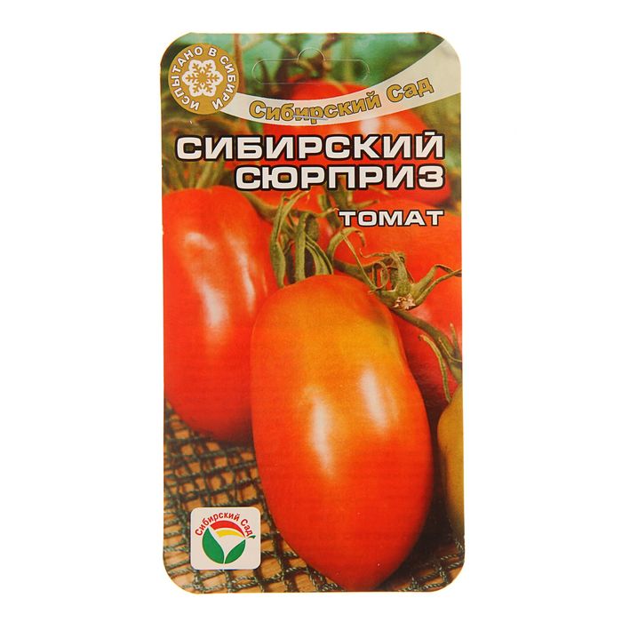 

Семена Томат "Сибирский сюрприз", среднеранний, 20 шт