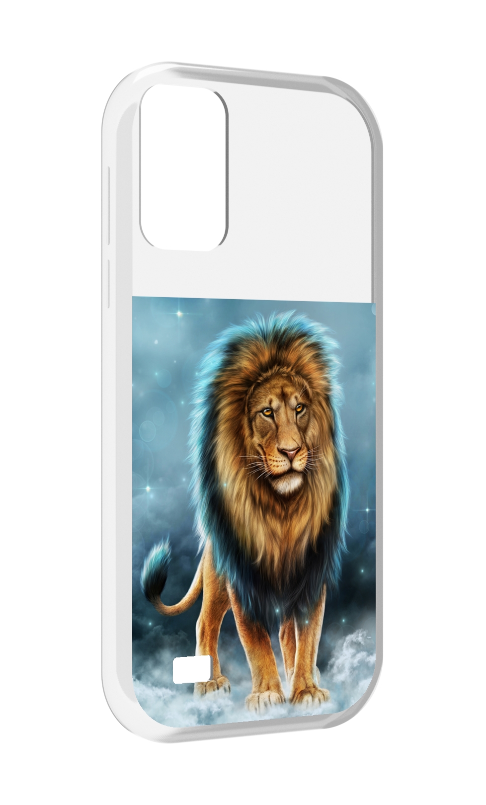 

Чехол MyPads Лев-в-тумане для Oukitel C31, Прозрачный, Tocco