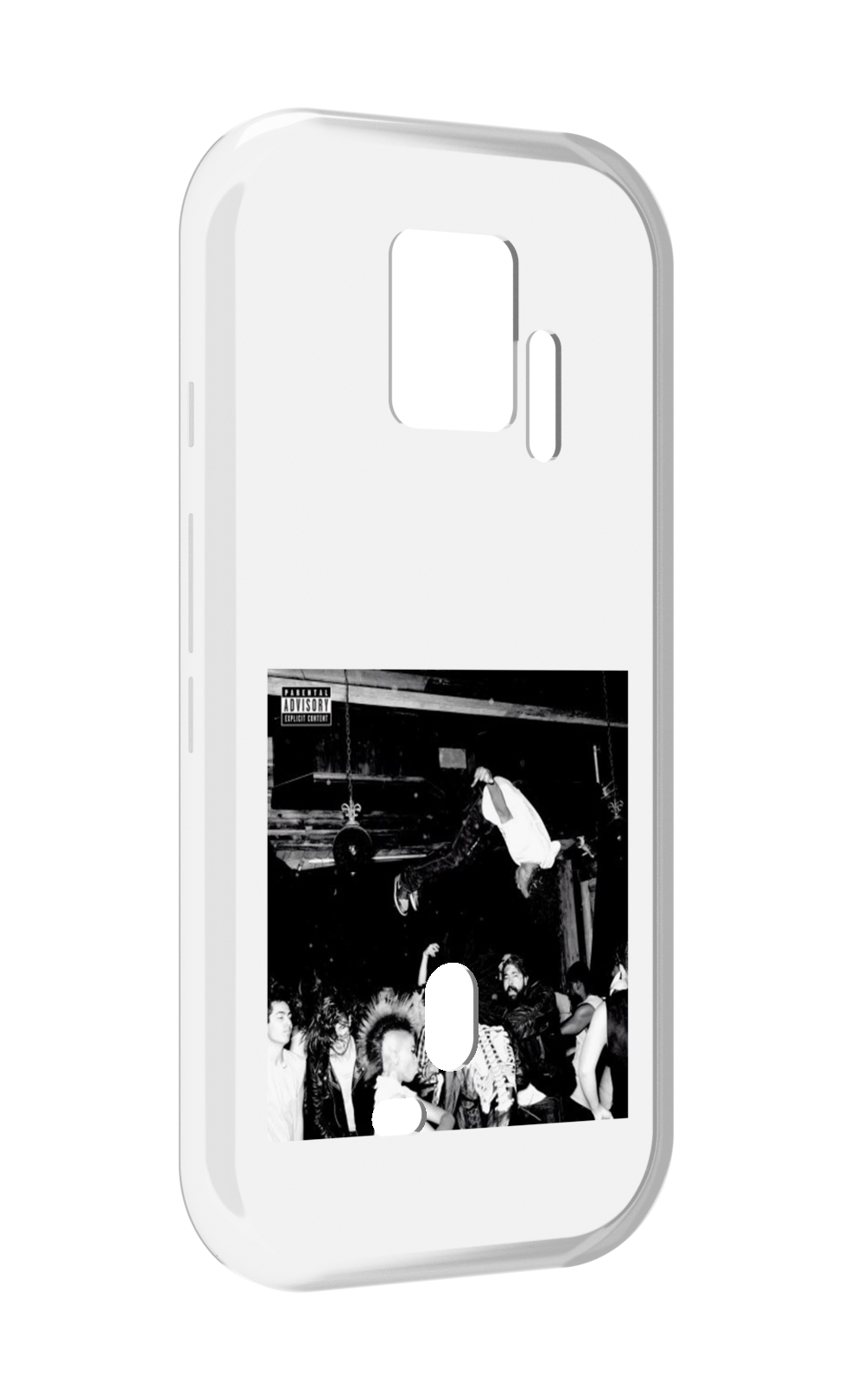 

Чехол MyPads Playboi Carti - Die Lit для ZTE Nubia Red Magic 7S Pro, Прозрачный, Tocco