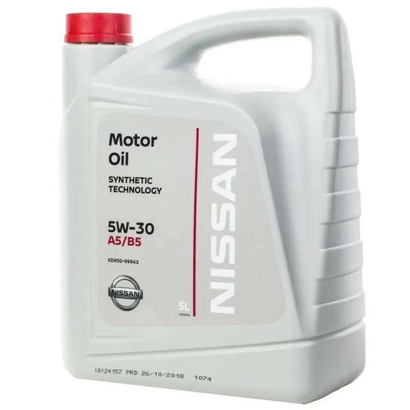 

Моторное масло Nissan Synthetic Technology 5W-30 5л синтетическое, Synthetic Technology
