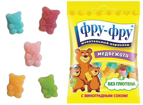 

Мармелад Фру-Фру медвежата-тянучки 30 г