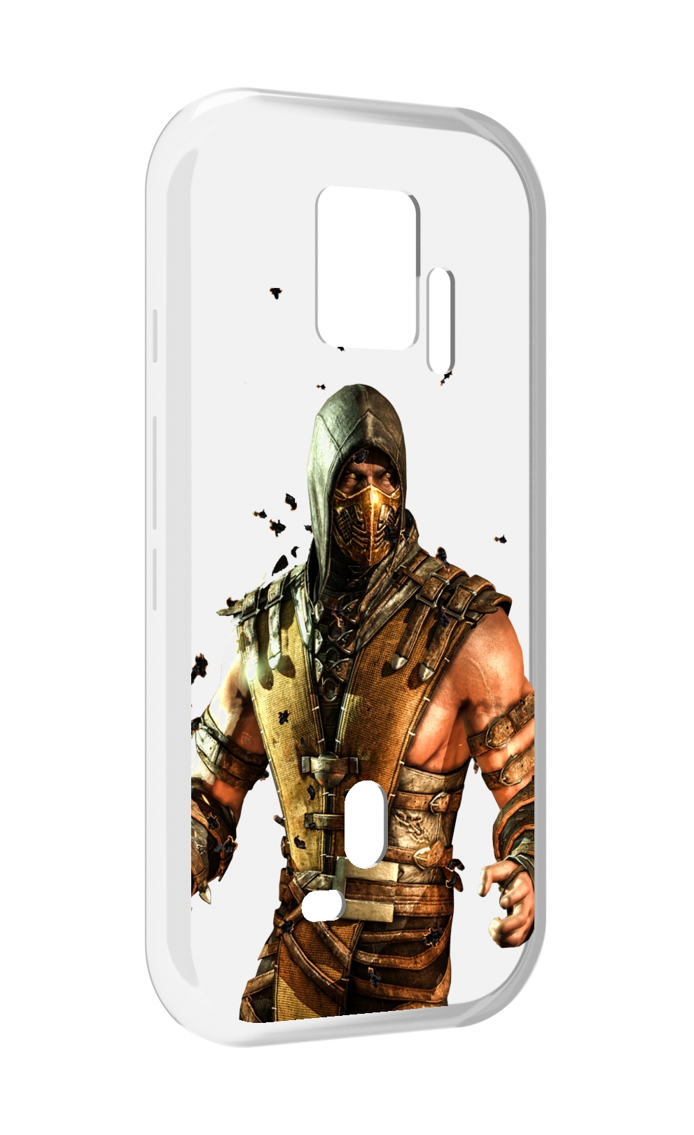 

Чехол MyPads Mortal Kombat scorpion для ZTE Nubia Red Magic 7S Pro, Прозрачный, Tocco