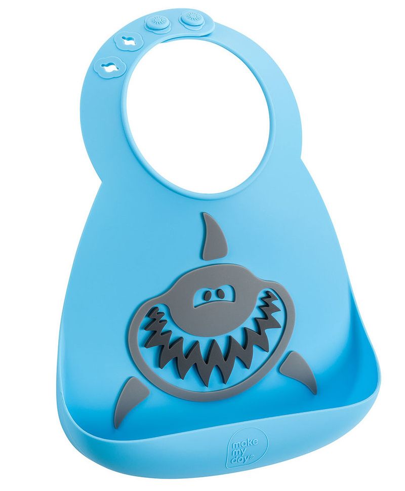 фото Нагрудник make my day baby bib shark