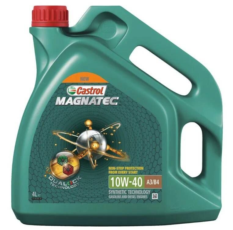 

Моторное масло Castrol Magnatec 10W-40 4л полусинтетическое, MB 229.5
