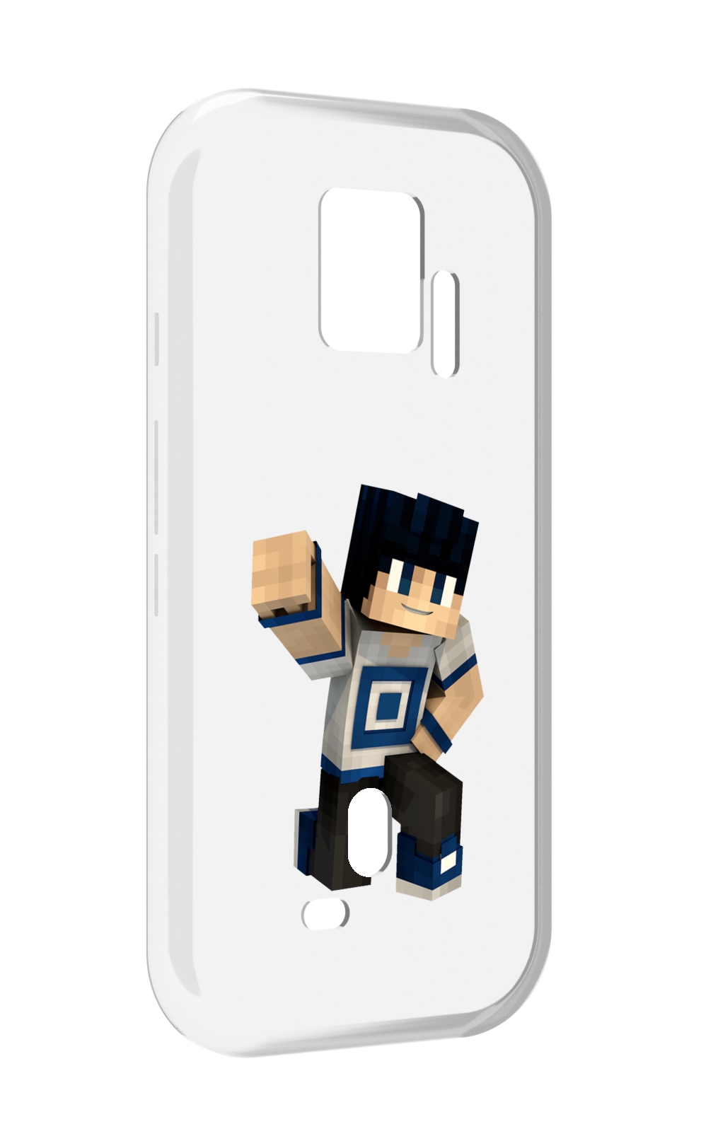 

Чехол MyPads Minecraft-1 для ZTE Nubia Red Magic 7S Pro, Прозрачный, Tocco