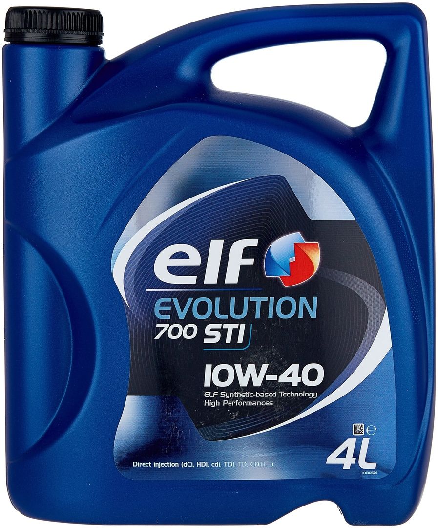 

Моторное масло Elf Evolution 700 STI 10W-40 4л полусинтетика, EVOLUTION 700 STI