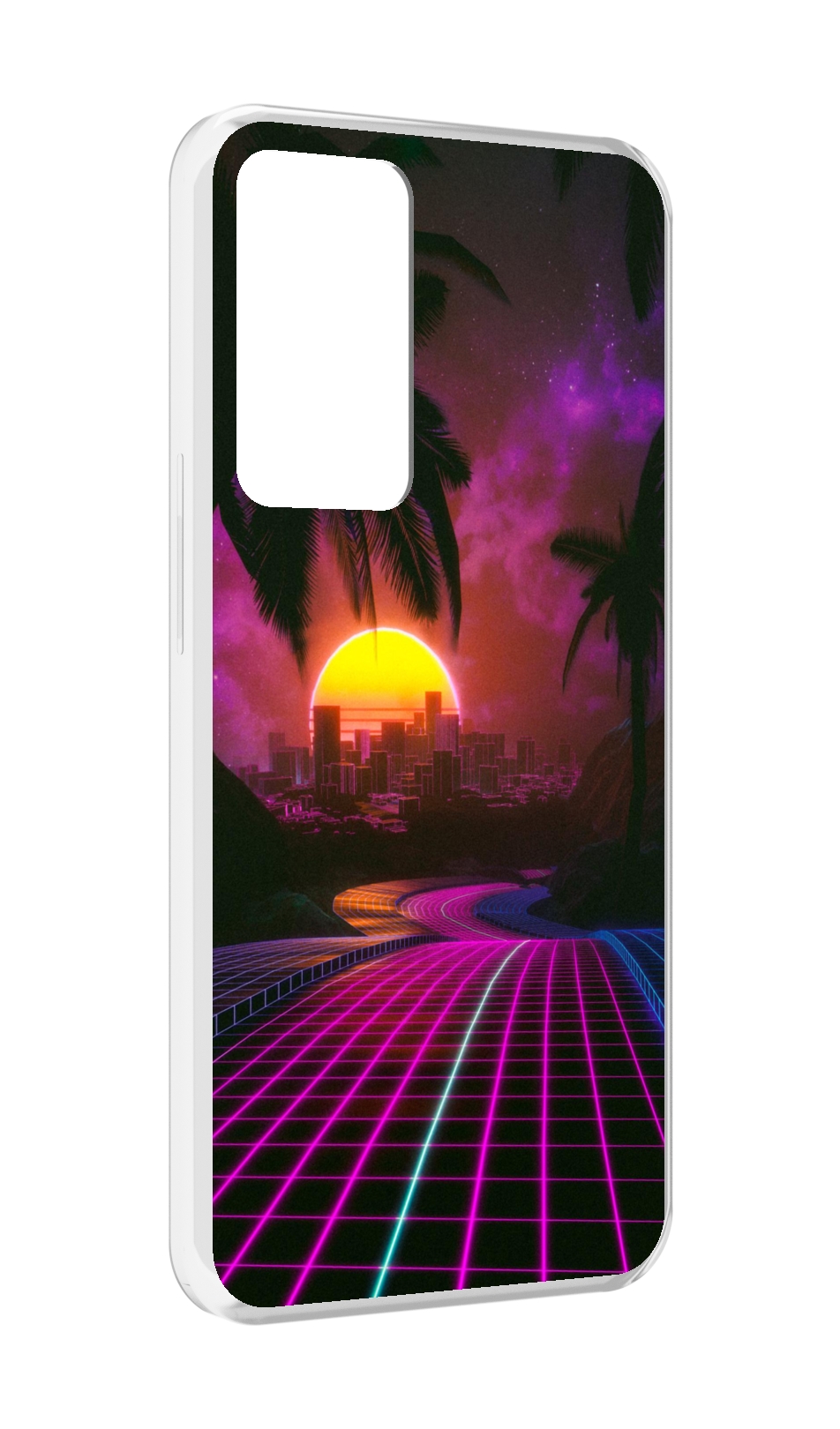 

Чехол MyPads хотлайнмайами 2 для OPPO Reno 8 Lite, Прозрачный, Tocco