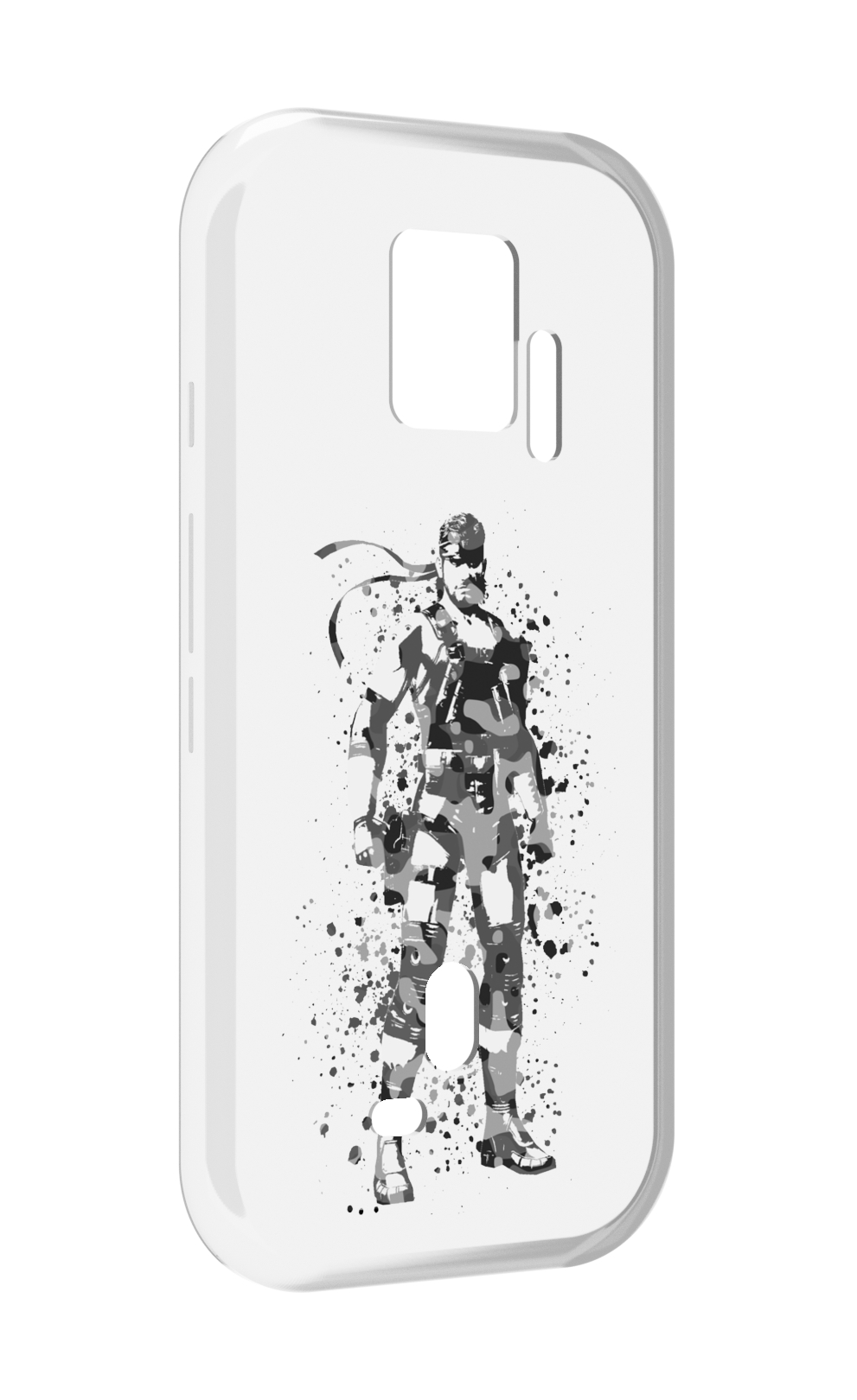 

Чехол MyPads Metal Gear Solid Snakes для ZTE Nubia Red Magic 7S Pro, Прозрачный, Tocco