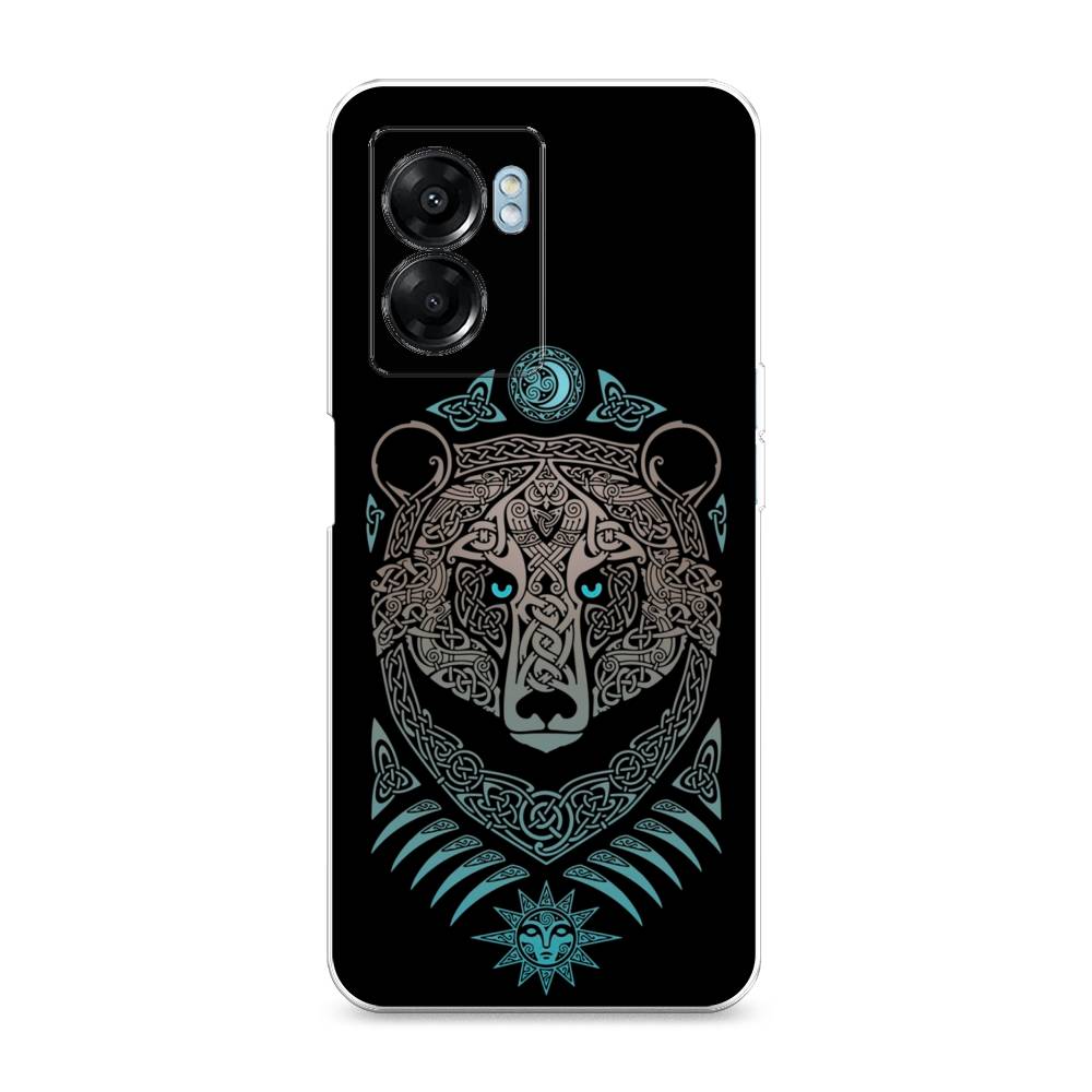 

Чехол Awog на Oppo A57 5G/A56s/OnePlus Nord N300 5G "Кельтский медведь", Разноцветный, 2510250-2