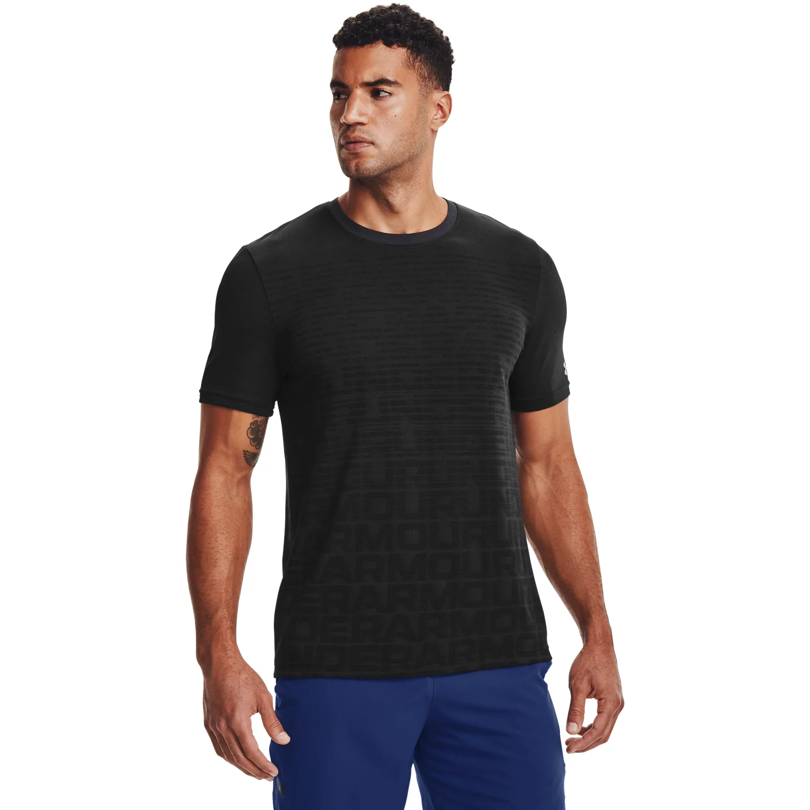 

Футболка мужская 1361134 Under Armour черная 2XL, 1361134