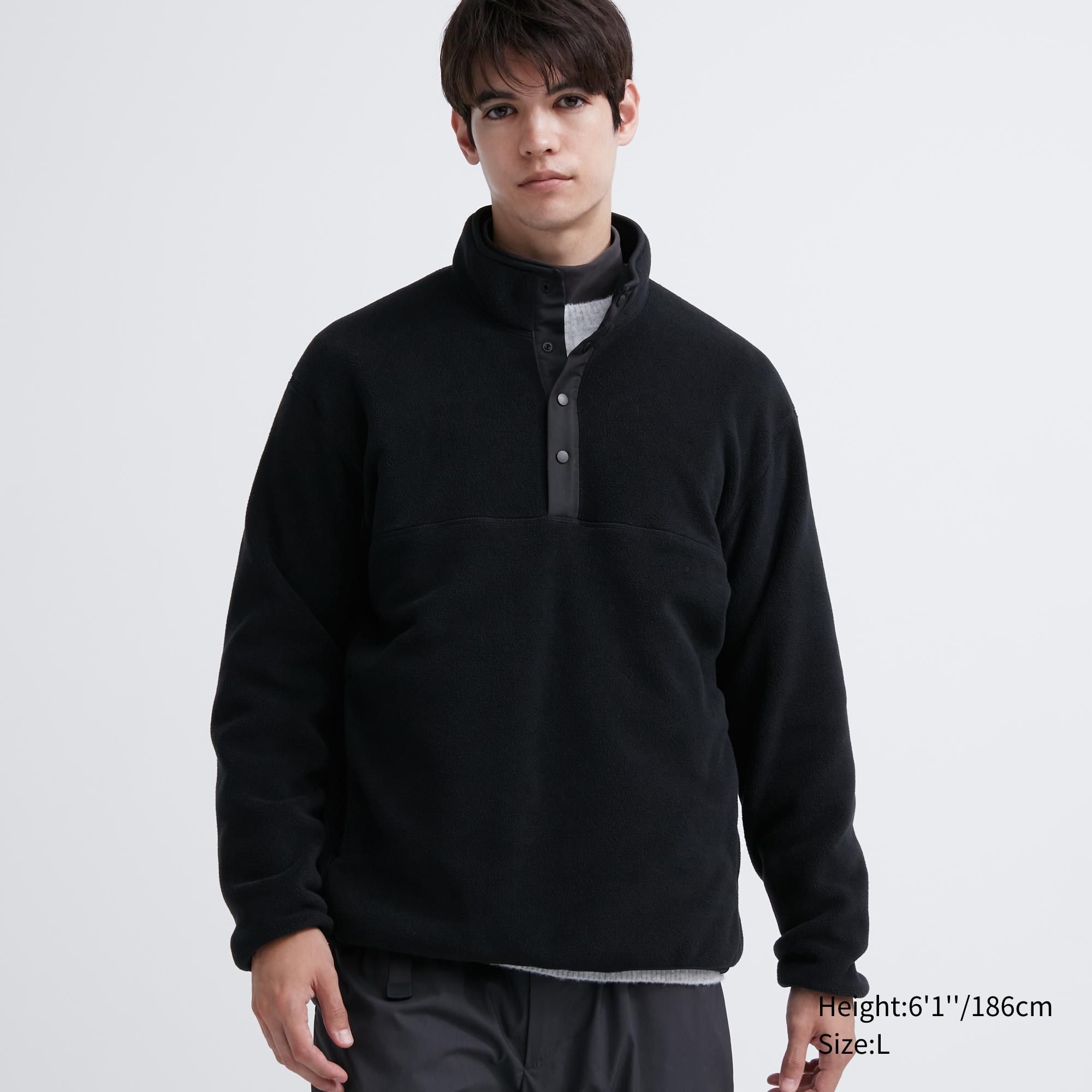 

Свитшот мужской UNIQLO 461128 черный M, 461128