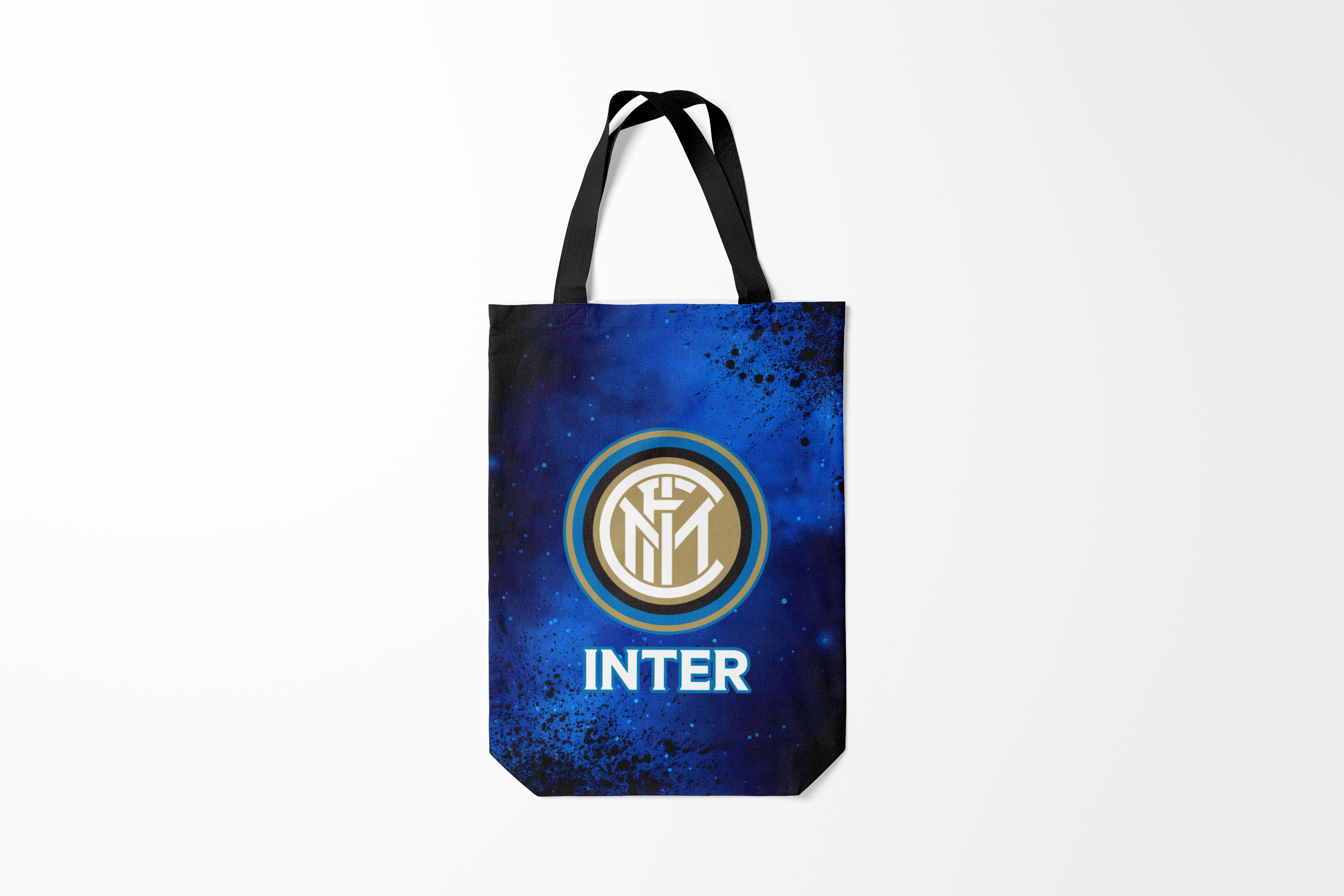 

Сумка шoппер унисекс Burnettie Inter Интер, черный, Inter Интер