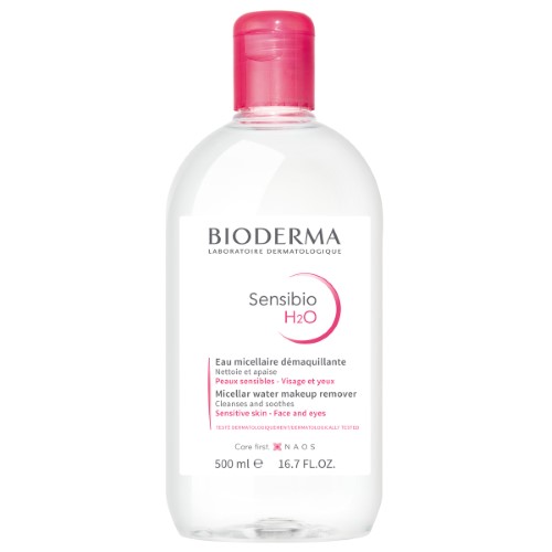 Вода мицеллярная Bioderma Sensibio H2O для чувствительной кожи 500 мл 2594₽