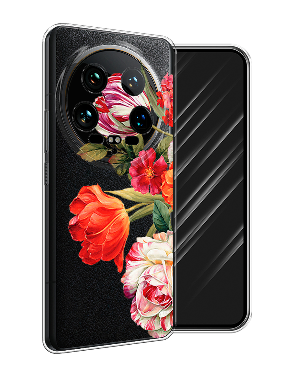 

Чехол Awog на Xiaomi 14 Ultra "Весенний букет", Красный;розовый;зеленый, 321850-1