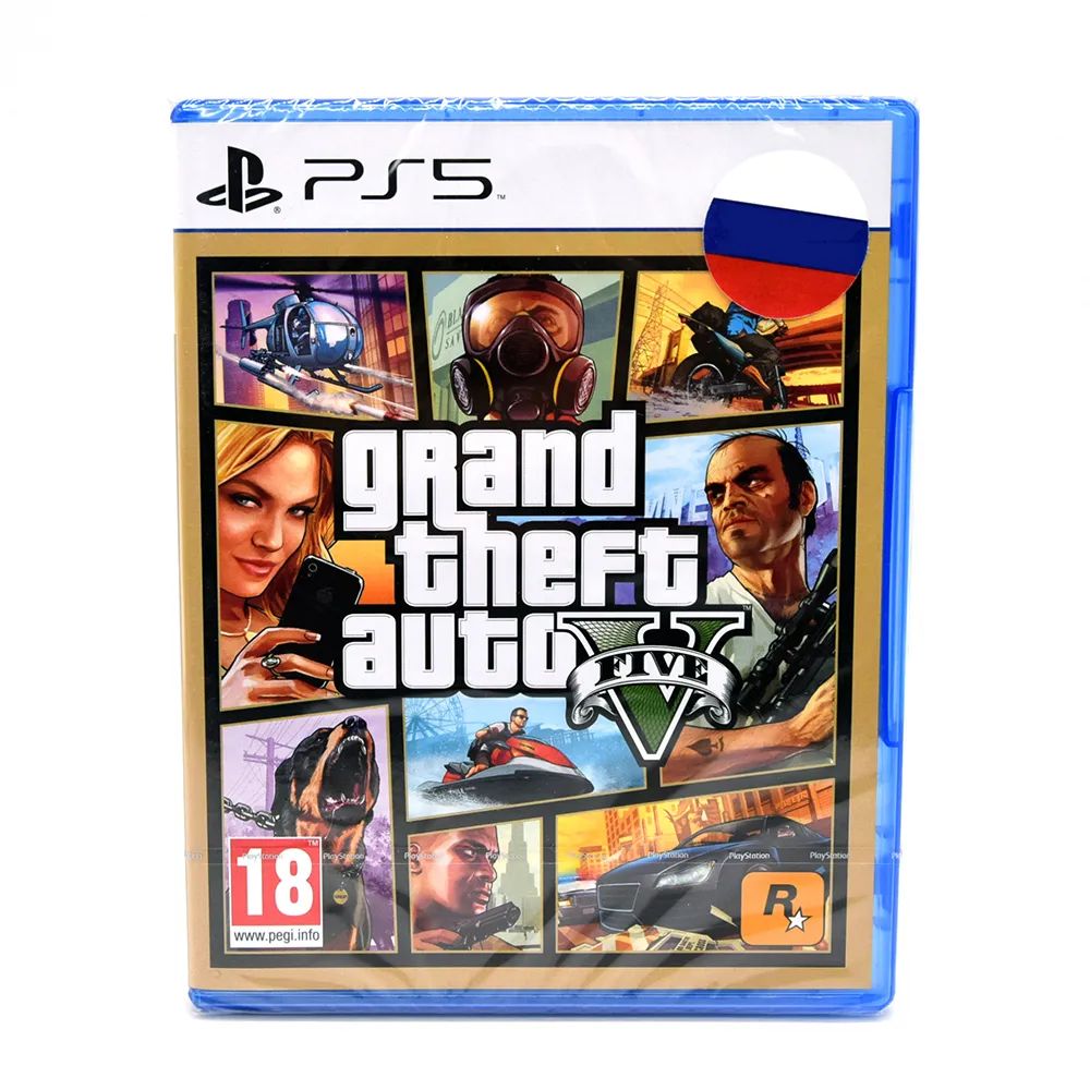 Игра Grand Theft Auto V (PlayStation 5, Русские субтитры)