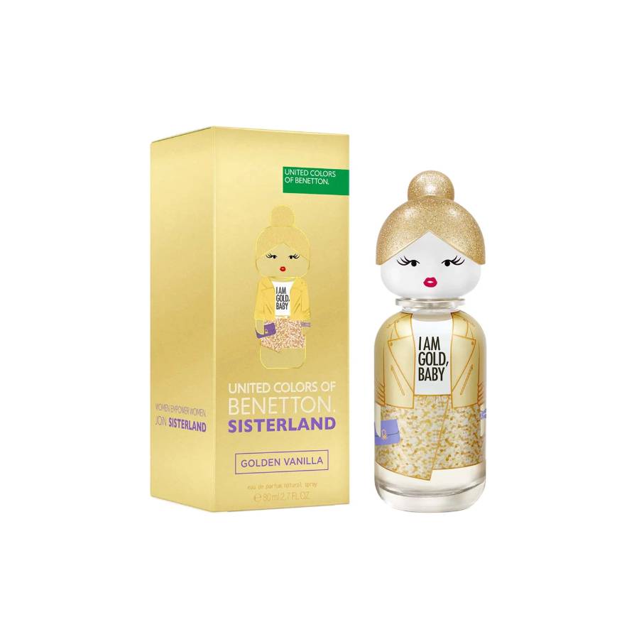 Парфюмерная вода Benetton женская Sisterland Golden Vanilla 80 мл