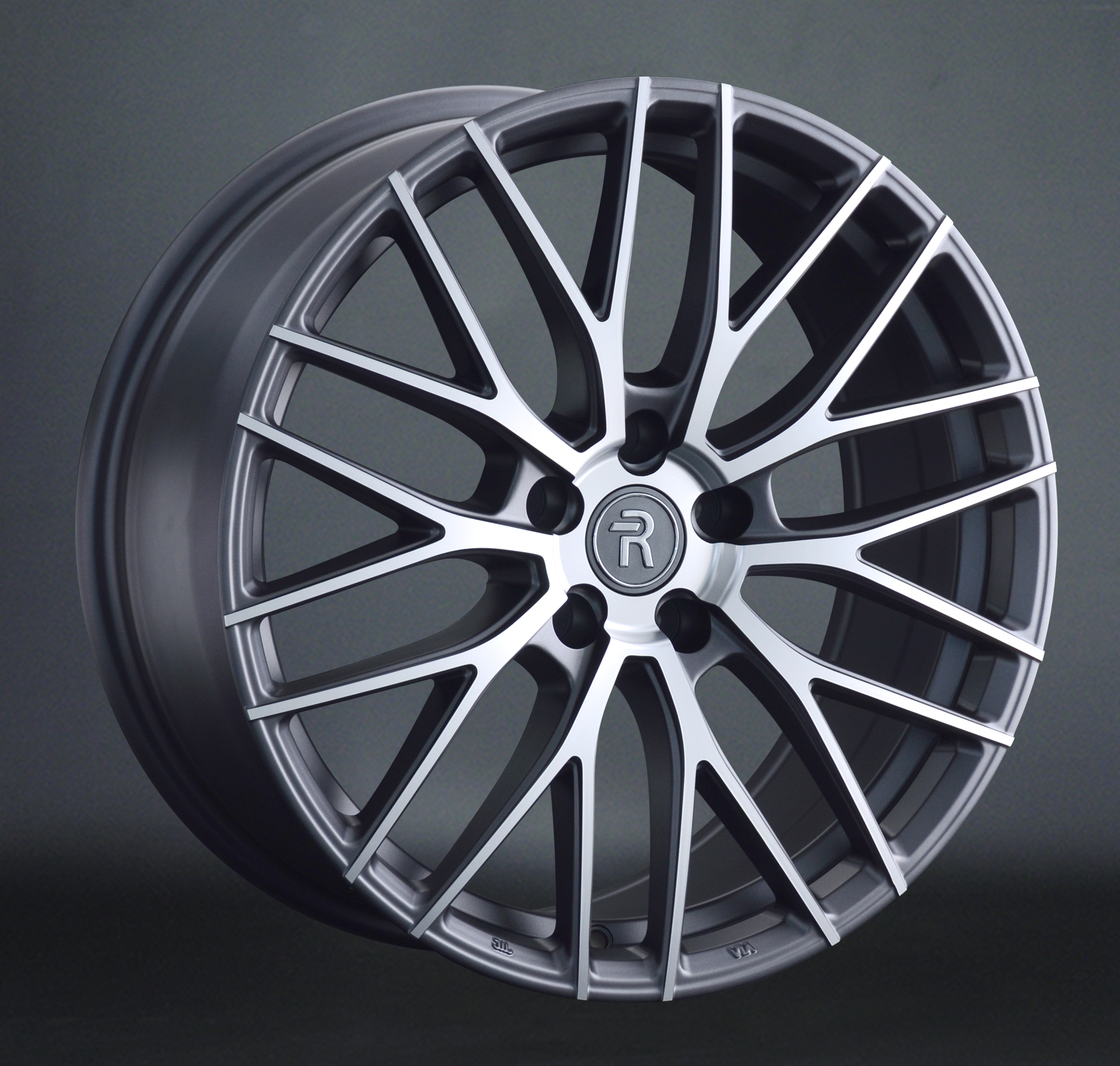

Колесный диск Replay MR251 (MGMF) 8xR18 ET38 5*112 D66.6, Серый;серебристый
