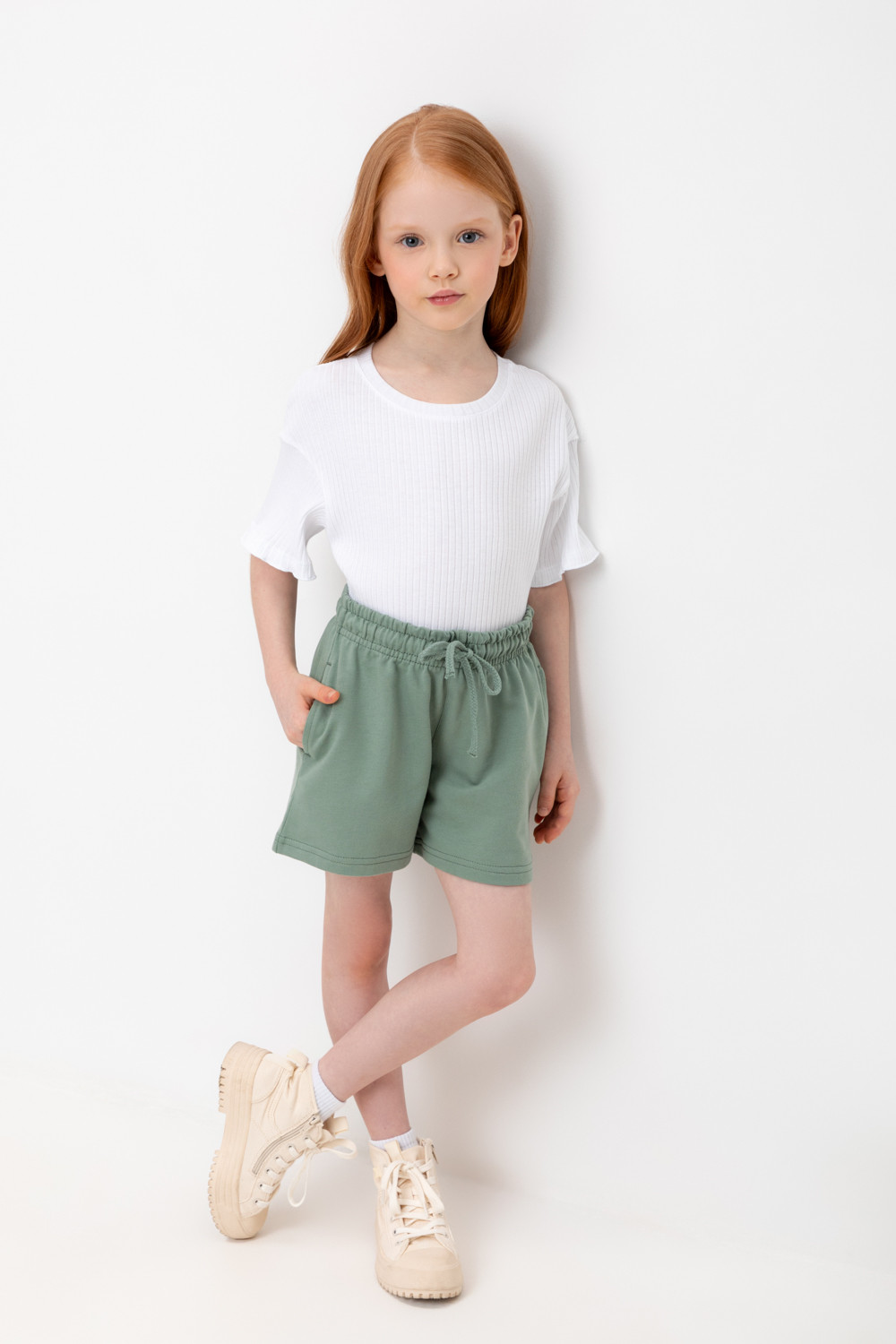 

Шорты детские CROCKID М 3519, зеленый, 134, М 3519