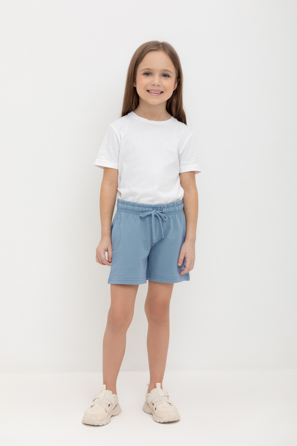 

Шорты детские CROCKID М 3519, светло-голубой, 134, М 3519