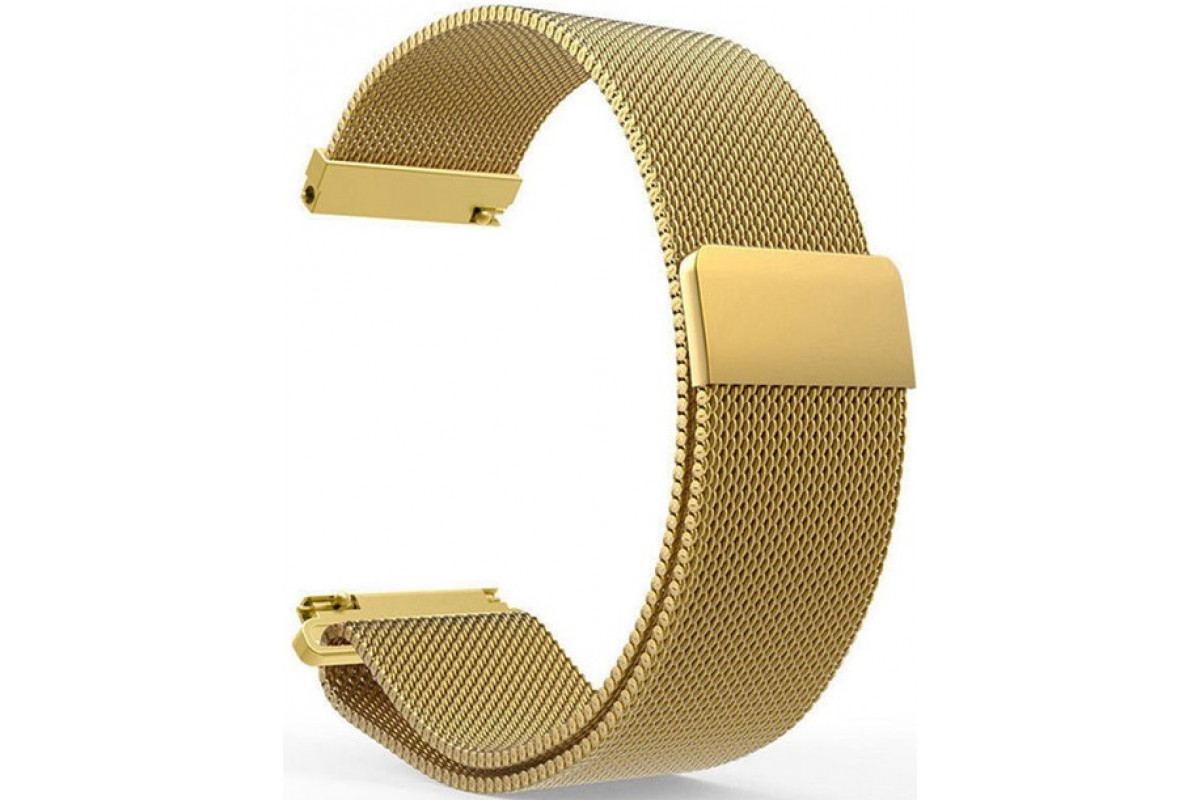

Ремешок сетчатый металлический для Mi Amazfit Bip Metal Mesh Strap Gold, AMZSMM