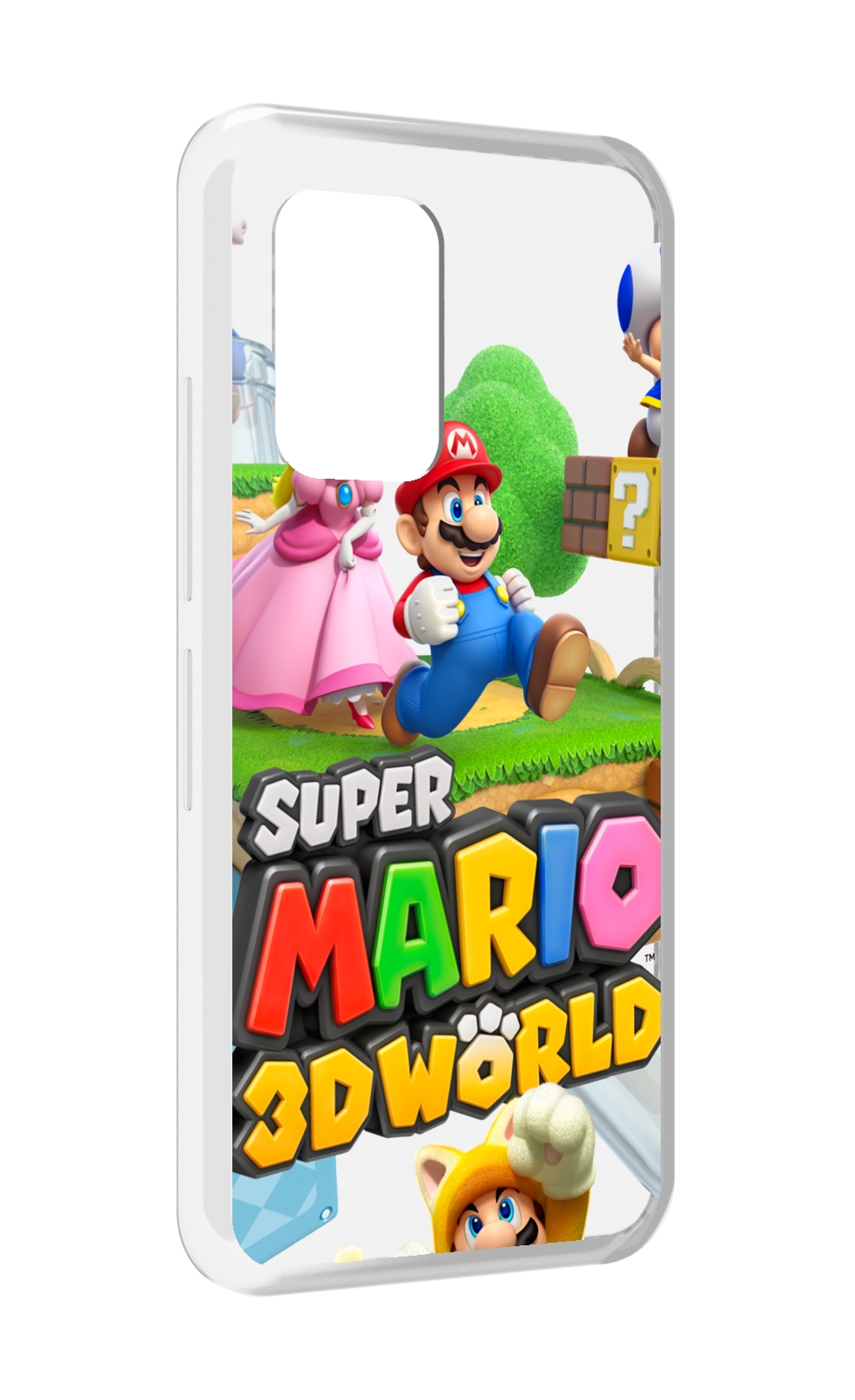 

Чехол Mypads Super Mario 3D World Для Umidigi Bison Gt, Прозрачный, Tocco