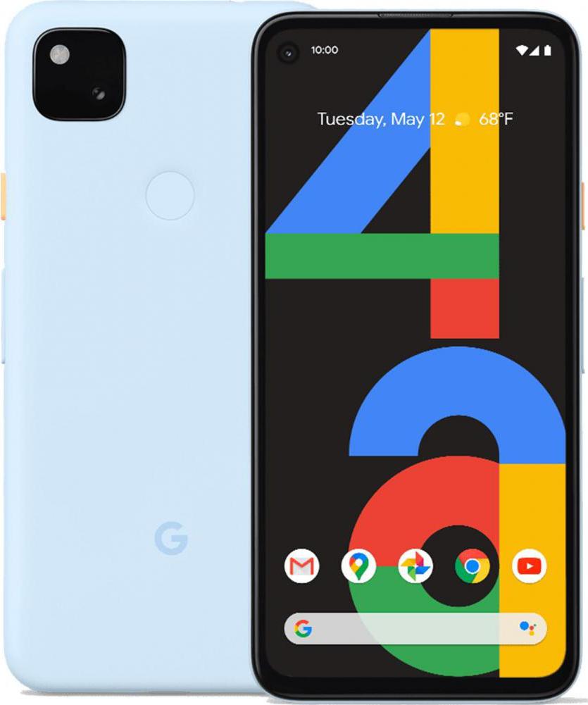 

Смартфон Google Pixel 4A 6/128GB Blue, Pixel 4A