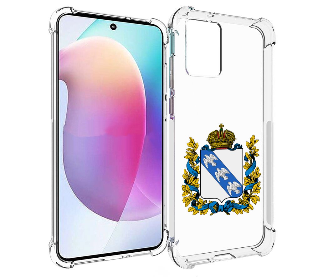 

Чехол MyPads герб-курская-область для Motorola Edge 30 Neo, Прозрачный, Tocco