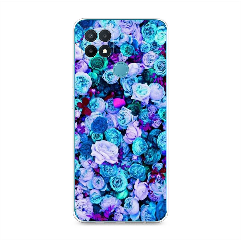 

Чехол для Oppo A15/A15s "Цветочный ковер", Фиолетовый, 254750-2