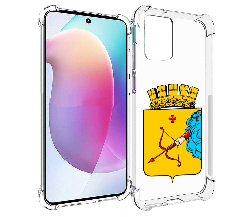 

Чехол MyPads герб-кировская-область для Motorola Edge 30 Neo, Прозрачный, Tocco