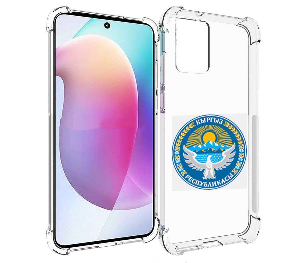 

Чехол MyPads герб-киргизия для Motorola Edge 30 Neo, Прозрачный, Tocco