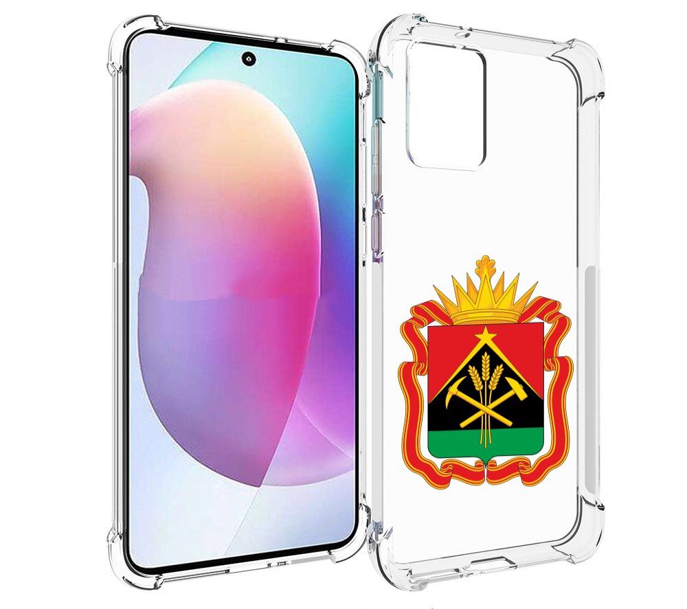 

Чехол MyPads герб-кемеровскои-области для Motorola Edge 30 Neo, Прозрачный, Tocco