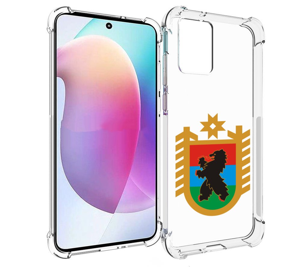

Чехол MyPads герб-карелия-петрозаводск для Motorola Edge 30 Neo, Прозрачный, Tocco