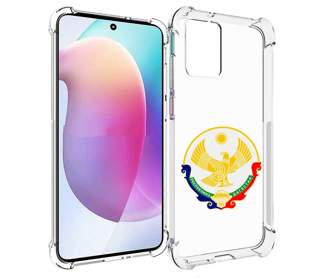 

Чехол MyPads герб-дагестан-махачкала для Motorola Edge 30 Neo, Прозрачный, Tocco