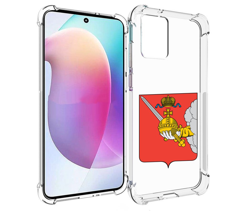 

Чехол MyPads герб-вологодскои-области для Motorola Edge 30 Neo, Прозрачный, Tocco