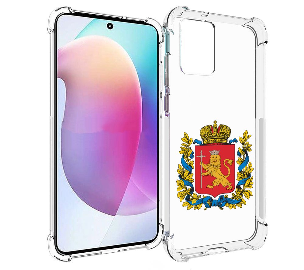 

Чехол MyPads герб-владимирская-область для Motorola Edge 30 Neo, Прозрачный, Tocco