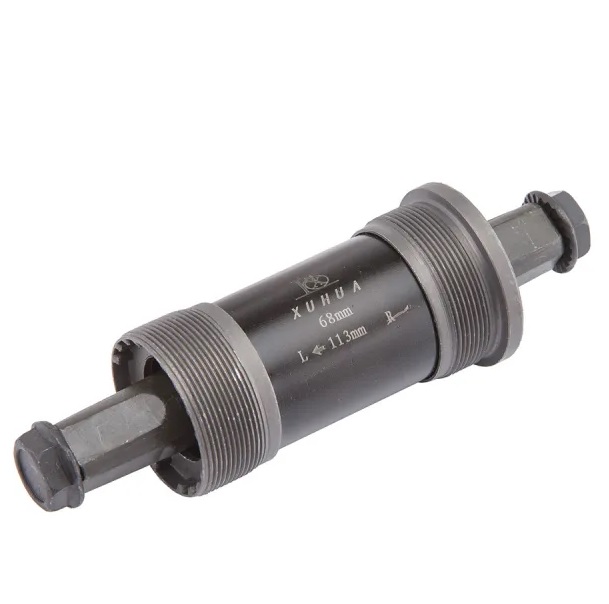 

Картридж каретки XH-AXLE-05 68x113 мм, 1.37"x24tpi, ось под квадрат, сталь, Серый