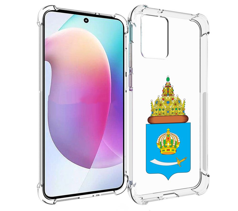 

Чехол MyPads герб-астраханскои-области для Motorola Edge 30 Neo, Прозрачный, Tocco