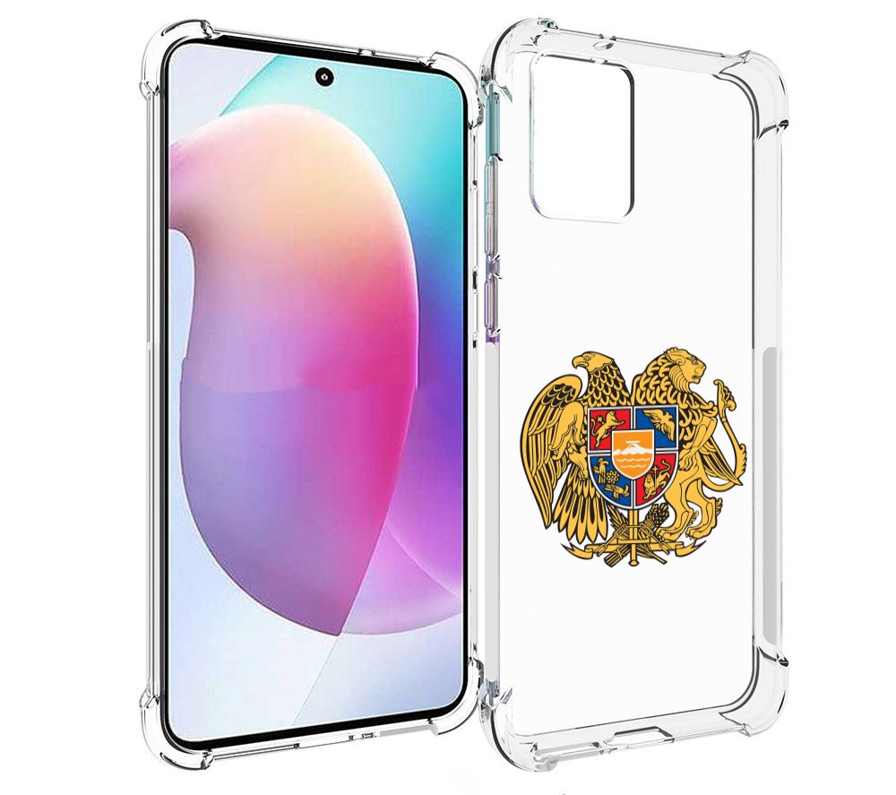 

Чехол MyPads герб-армении для Motorola Edge 30 Neo, Прозрачный, Tocco