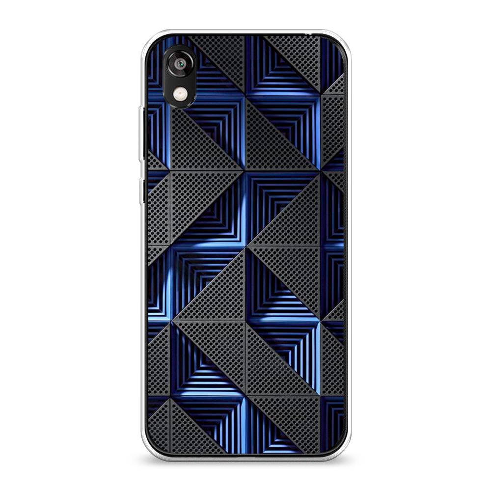 

Чехол на Huawei Y5 2019 "IBM", Серый;синий, 6103950-3