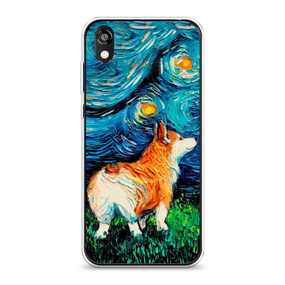 

Чехол на Huawei Y5 2019 "Корги звёздная ночь", Коричневый;белый;зеленый, 6103950-1