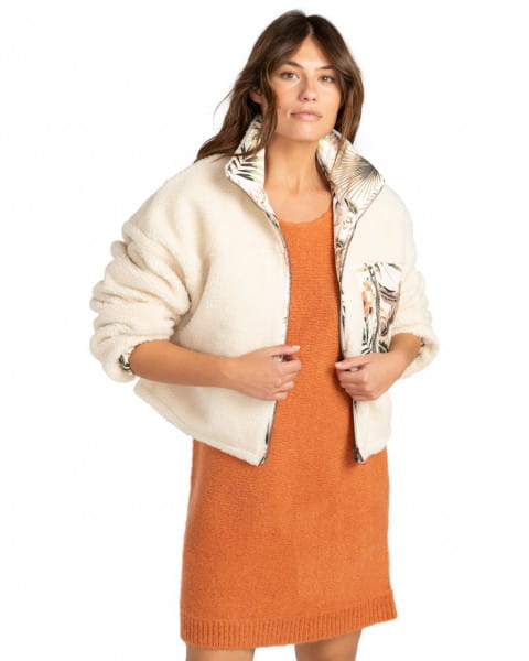 

Толстовка женская Billabong Z3WA09-BIF1-4194 белая L, Z3WA09-BIF1-4194