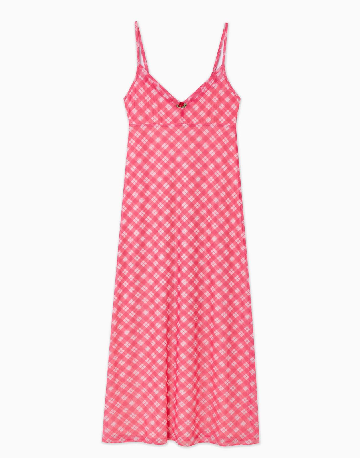 Платье женское Gloria Jeans GDR029057 розовый/разноцветный S/170