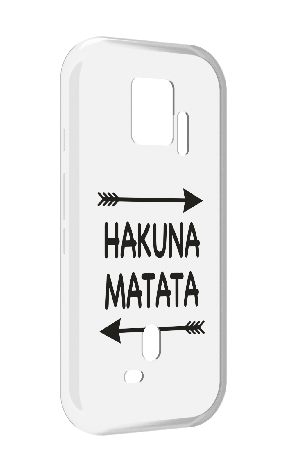 

Чехол MyPads Hakuna-Matata для ZTE Nubia Red Magic 7S Pro, Прозрачный, Tocco