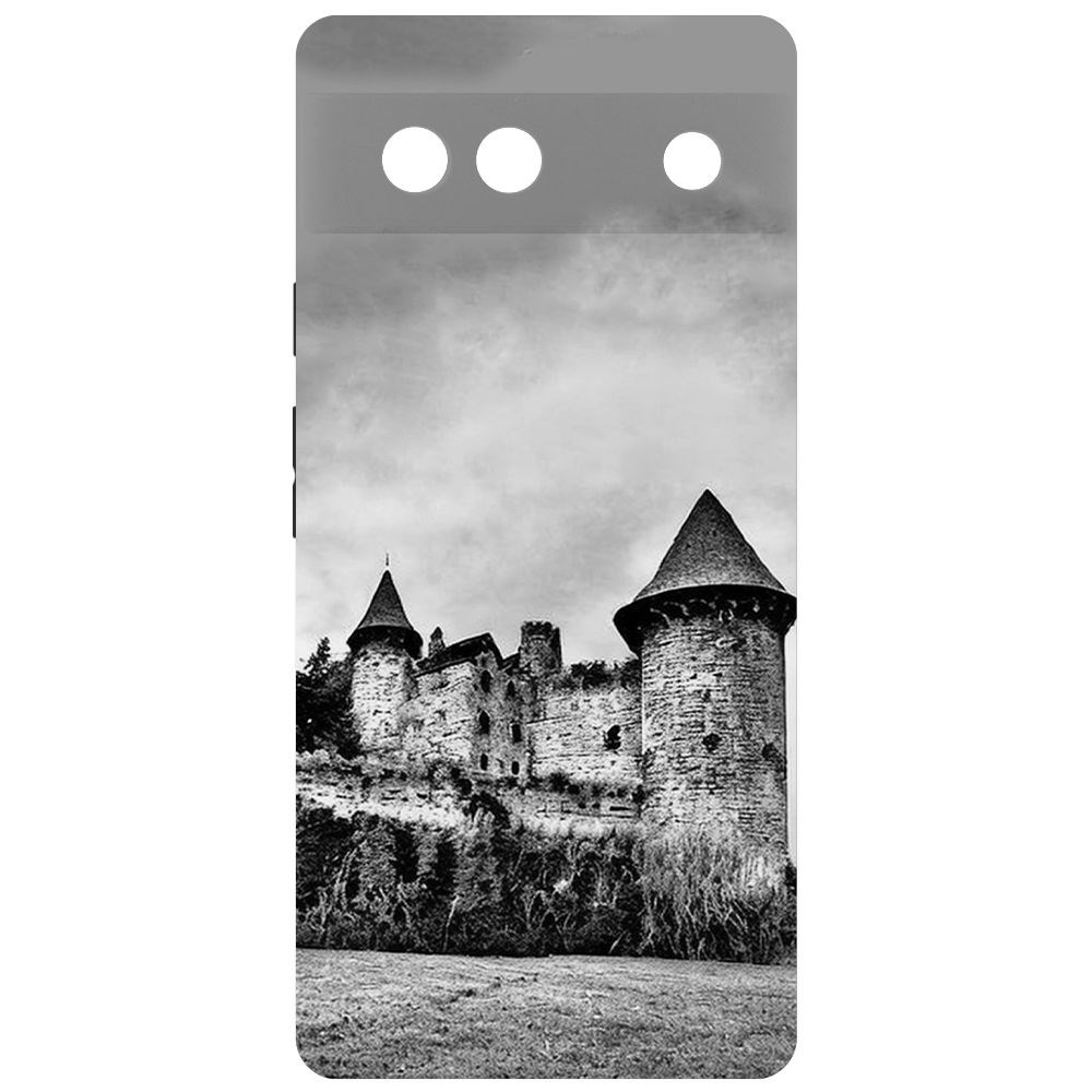 

Чехол-накладка Старый замок для Google Pixel 6A, Черный