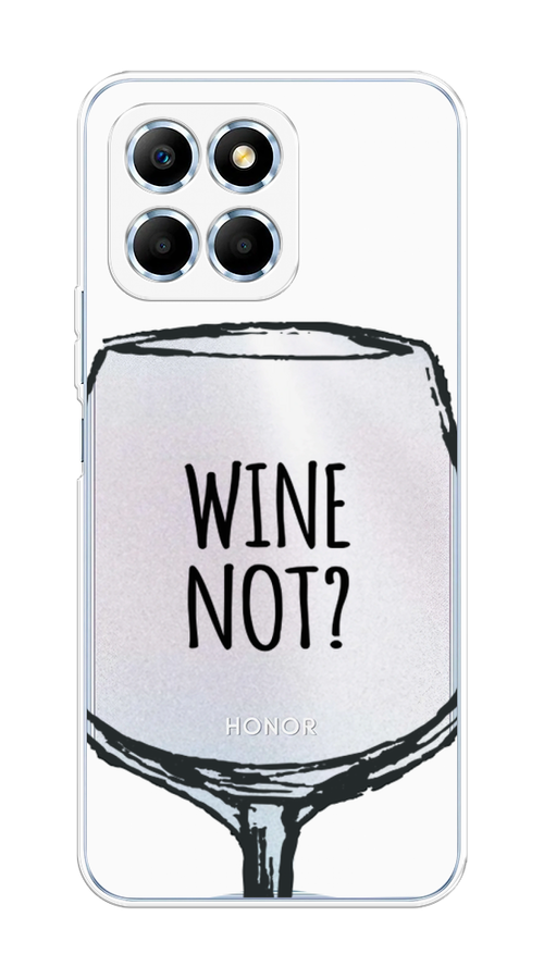 

Чехол на Huawei Honor X6 "Wine not white", Белый, 6109550-6