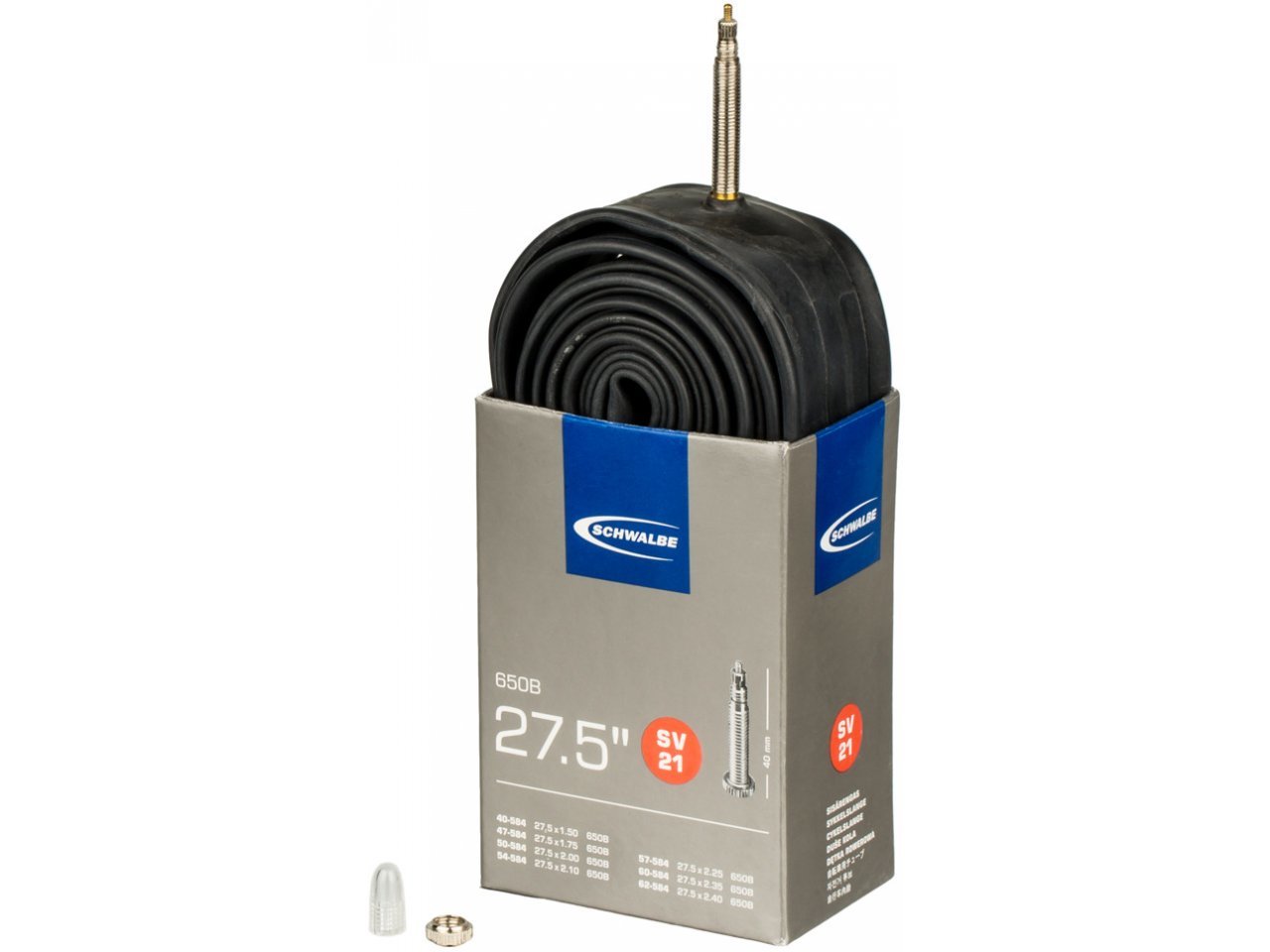 

Камера Schwalbe SV21 27,5x1,5-2,4(40/62-584) (27")