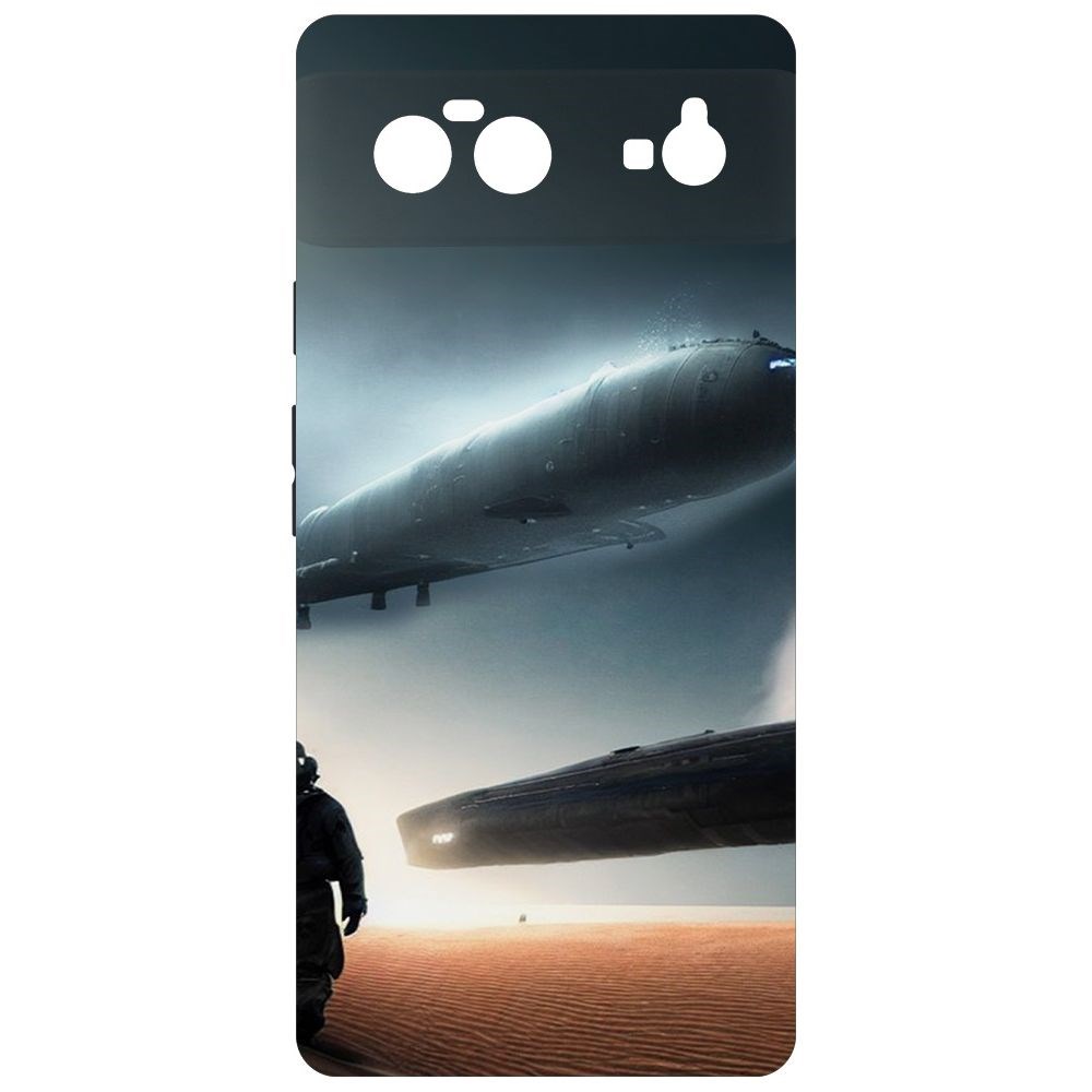 

Чехол-накладка Пора лететь для Google Pixel 6, Черный
