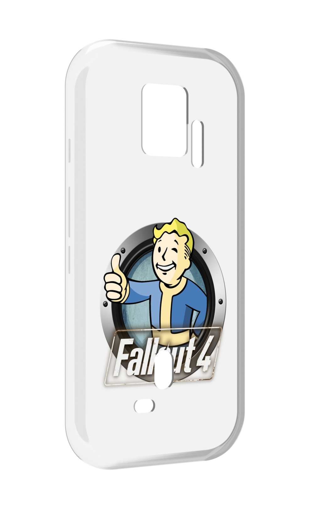 

Чехол MyPads Fallout-4 для ZTE Nubia Red Magic 7S Pro, Прозрачный, Tocco