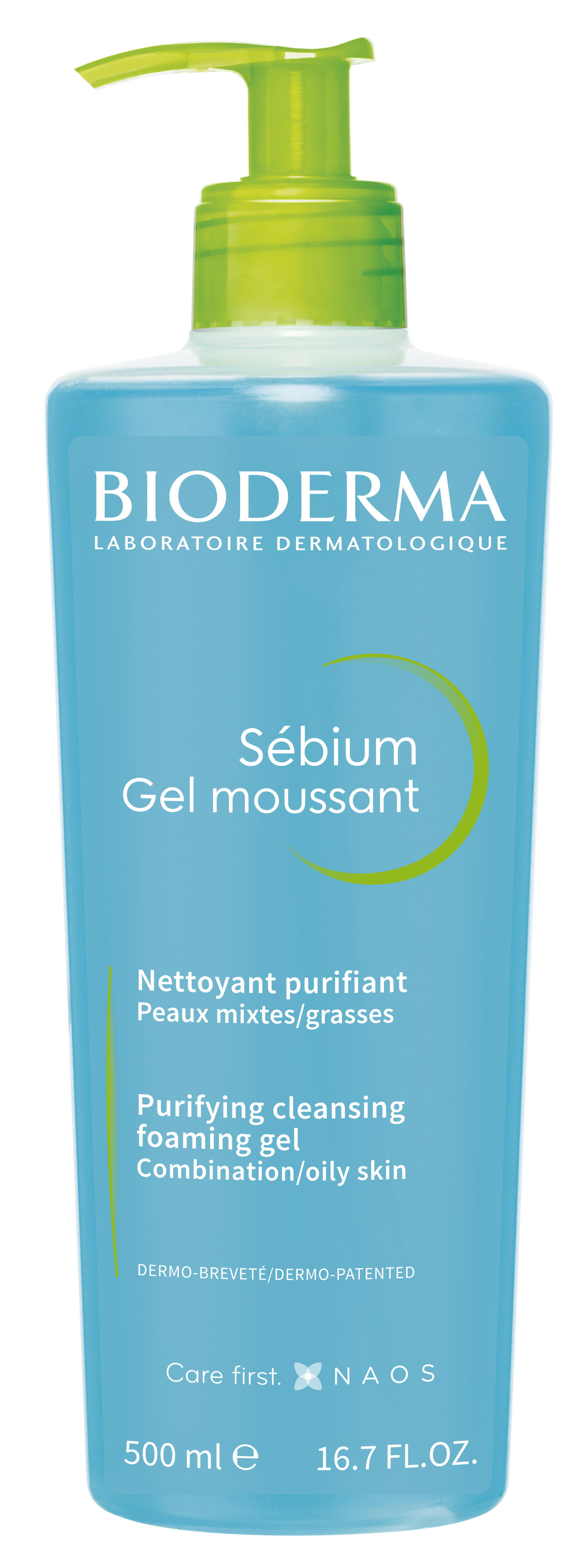 Гель для лица Bioderma Sebium очищающий, для жирной и проблемной кожи, 500 мл